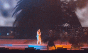 陈奕迅演唱会踩空台阶重重摔倒！现场歌迷称摔倒声很大