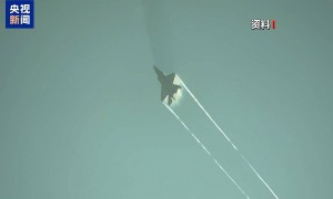 我国新一代隐身战机歼-35A首次国外展出