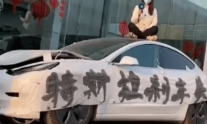 特斯拉车顶维权女车主二审败诉，被判赔偿17万元，策划者也被判赔偿25万元！评估报告：该事件致特斯拉损失1.7亿元订单